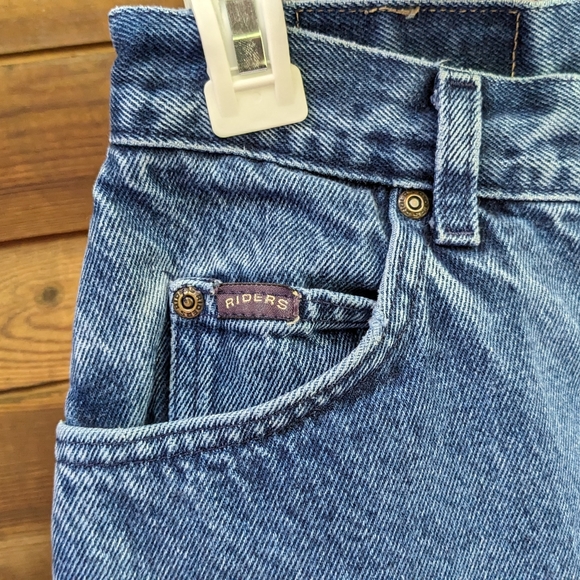 Denim Riders Vintage Woman's High Waisted Straight Leg Jeans, Size 2 - Picture 5 of 7